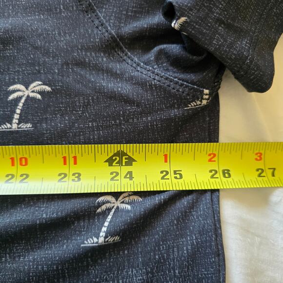 *NWT Kahala Brrr Performance Polo Shirt Black Palm-2XL Cooling Rapid Drying Golf - Picture 8 of 9